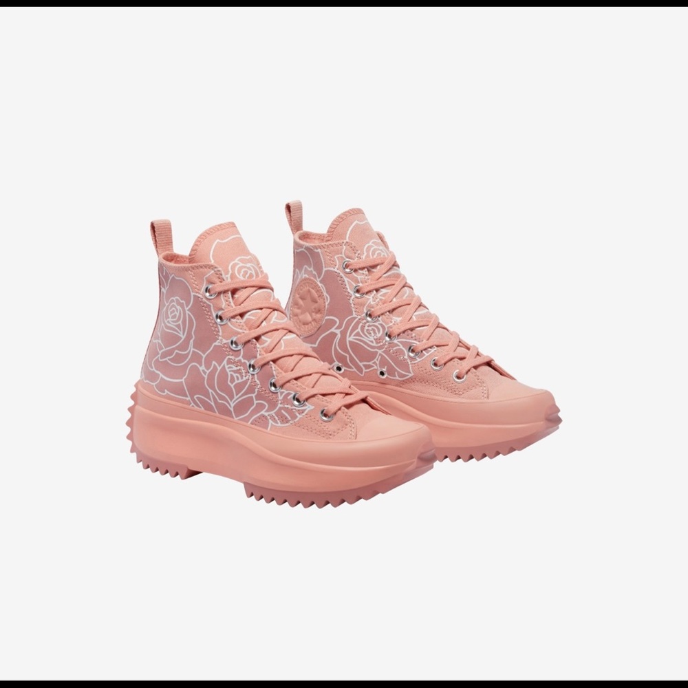 Converse Run Star Hike Platform High Top Pink Quartz